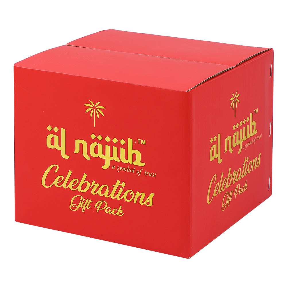Al Najiib Celebration Pack of 4 (Fard, Ajwa, Kalmi, Medjool )